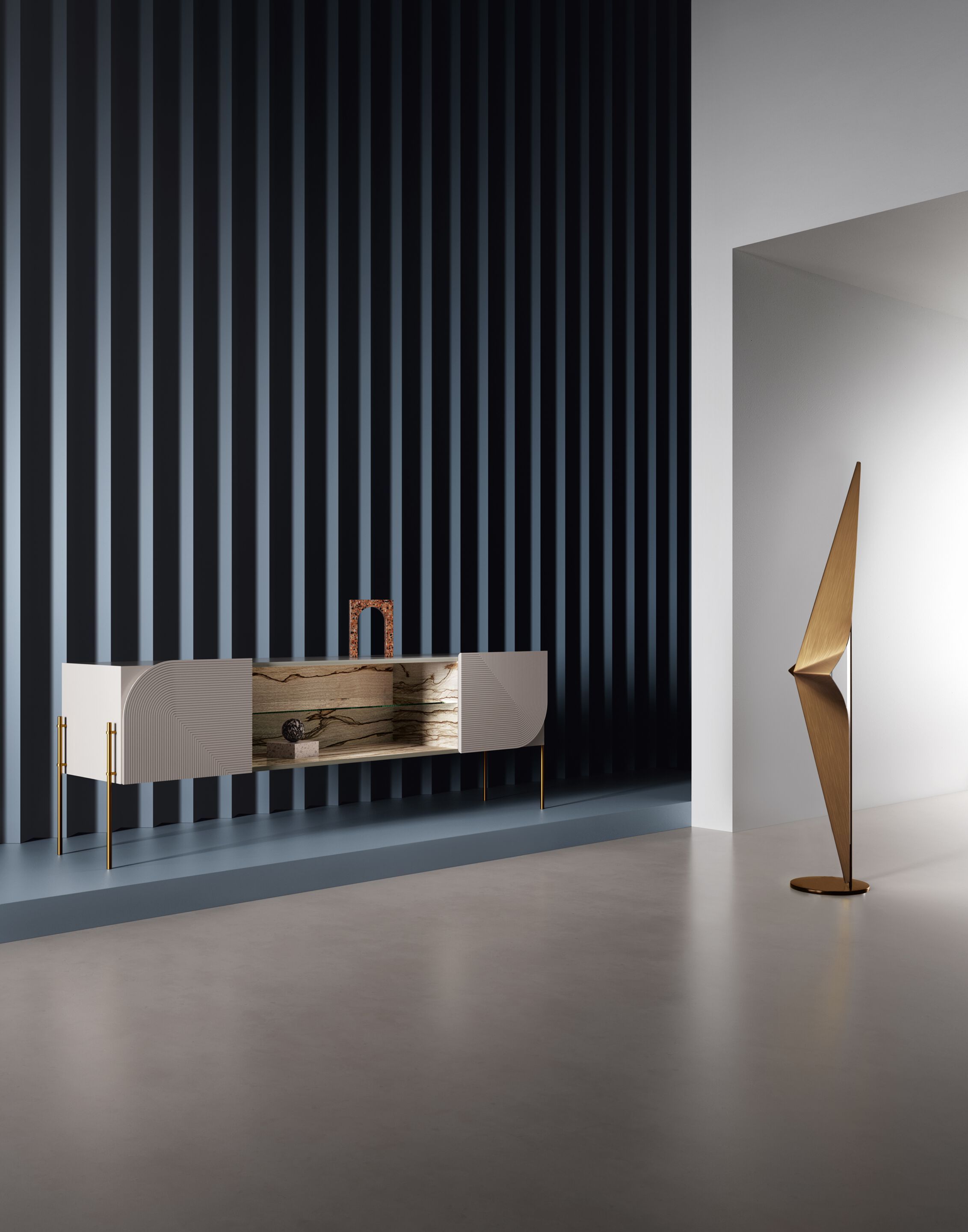 Деревянный шкаф с распашными дверями Bizzotto Italia Нара ARCH-00152318 - Вид №3