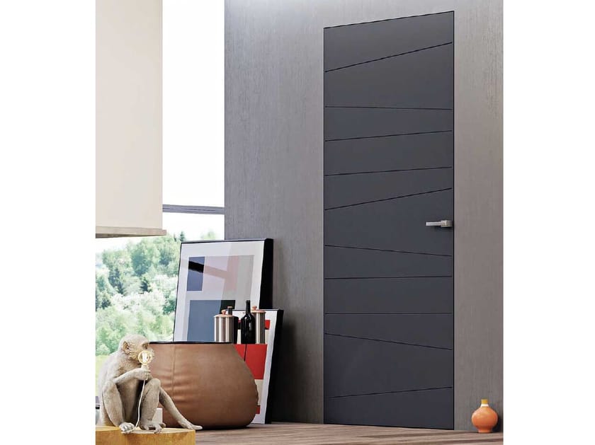 Дверь заподлицо с лакированной стеной Pail Serramenti RIGA RAVENNA ARCH-00066986