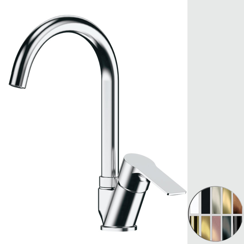 RX614B Смеситель для мойки DANIEL RUBINETTERIE Reflex - Вид №2