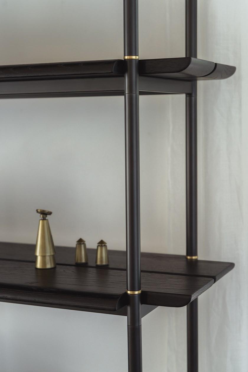 District Eight Скамейка из стали и дерева Stacking M234  - Вид №10