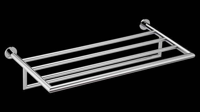 AE814 Держатель для полотенец, многоуровневый, латунный, 60 см. bagno&associati AMBIENTE ELITE Bagno & Associati