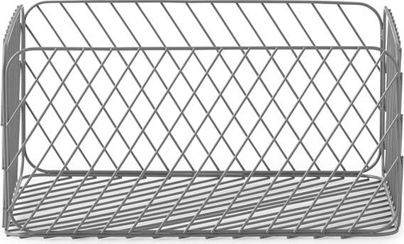 356951 Track Basket 34x43,5xH20,5 Серый Normann Copenhagen 
