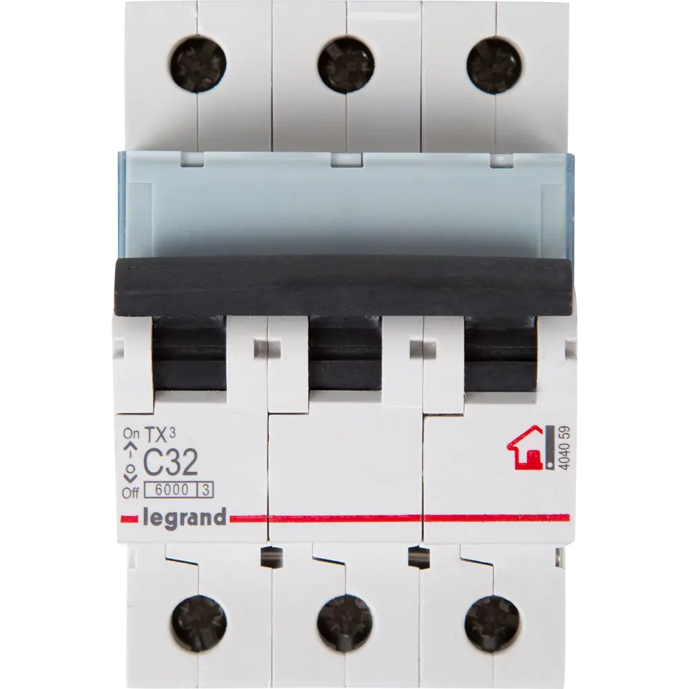 Автоматический выключатель Legrand TX3 3P C32 А 6 кА STLM-2063743 - Вид №1