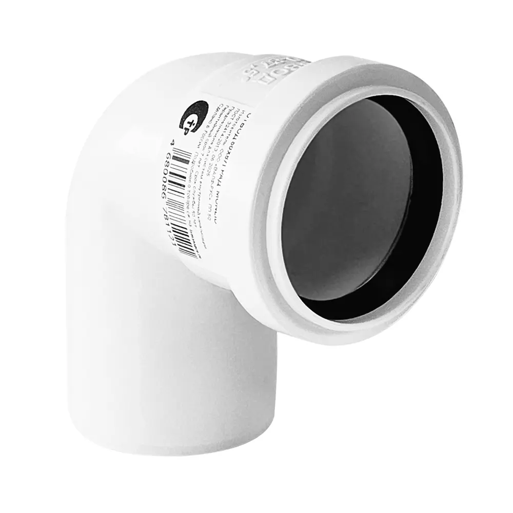 Отвод канализационный 87° малошумный MONLID D50 мм полипропилен STLM-2200910 - Вид №2