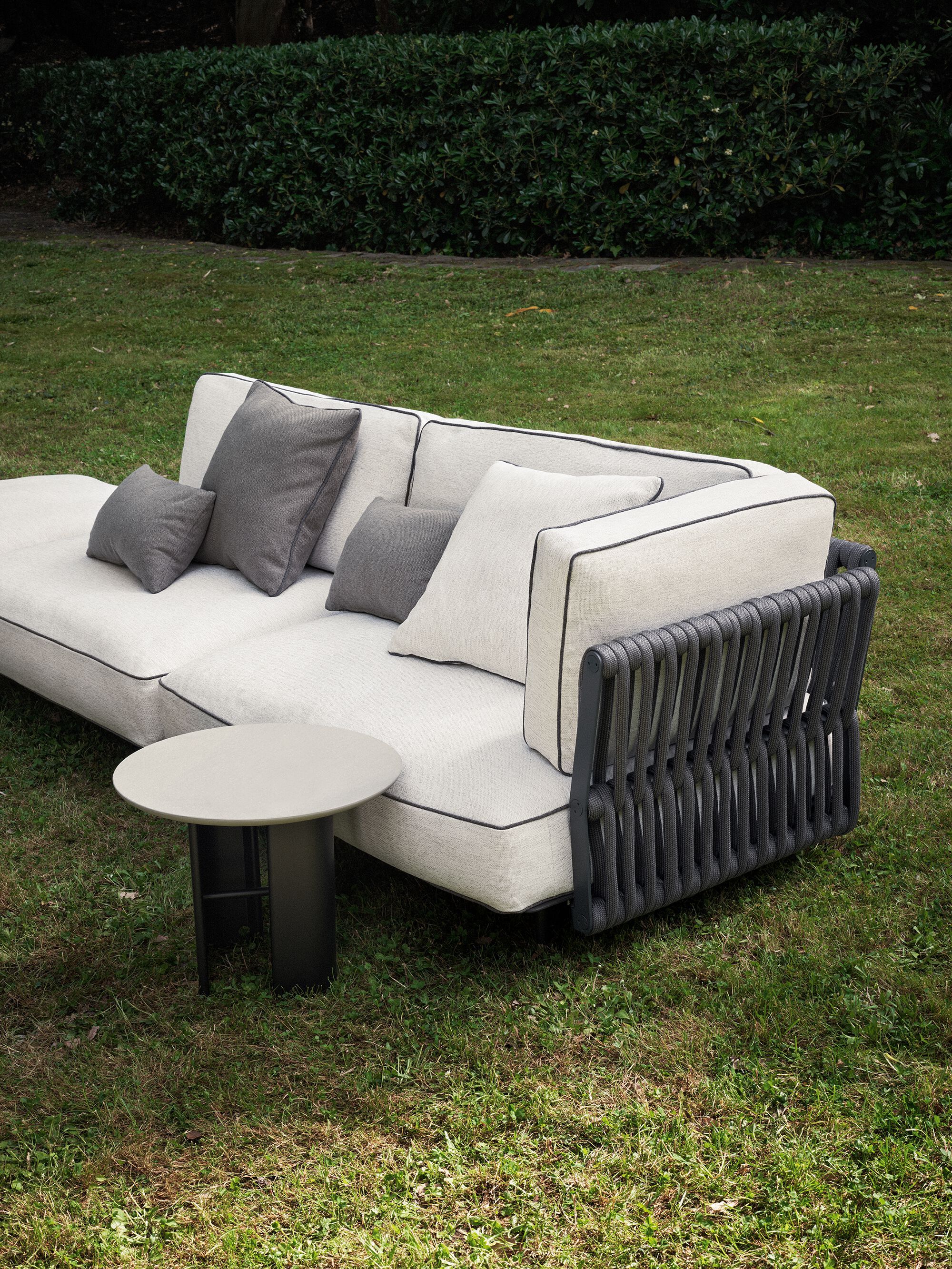 Угловой садовый диван из ткани Potocco Soul ARCH-00077792 - Вид №2