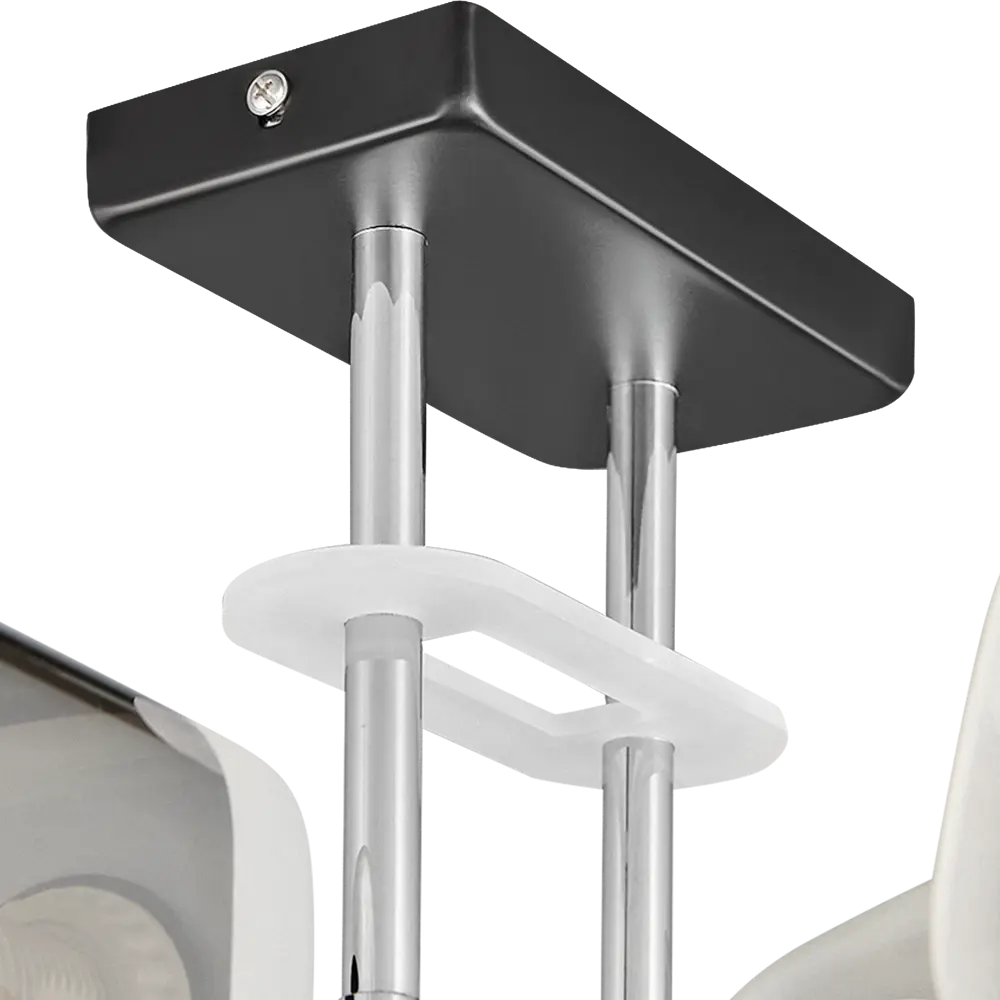 Люстра потолочная Jlight Kira 3122/4C, 4 лампы, 12 м², цвет серый/черный 84588701 STLM-2074721  - Вид №4