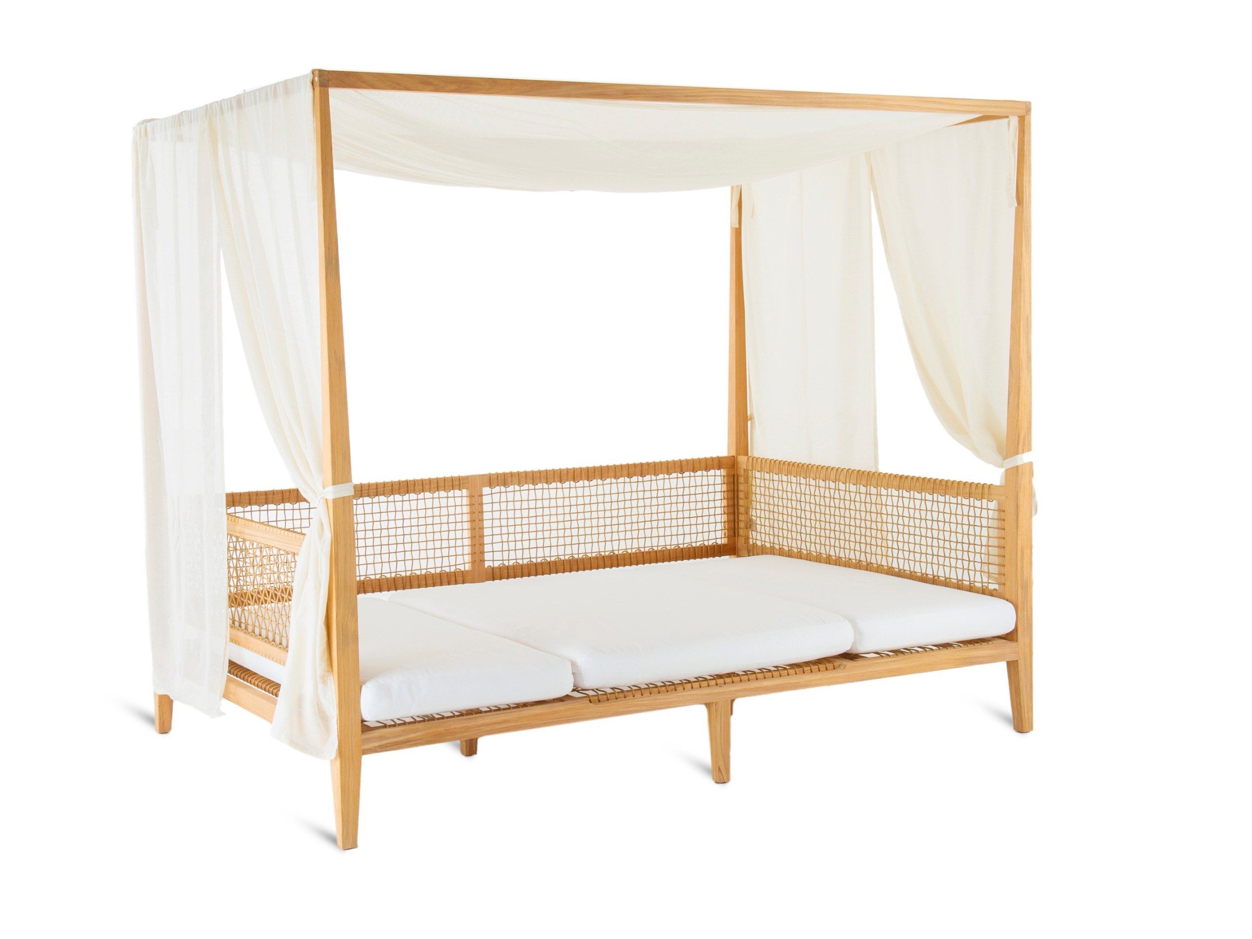 Садовая кровать из тикового дерева с балдахином Unopiù Синтез ARCH-00047354 - Вид №2