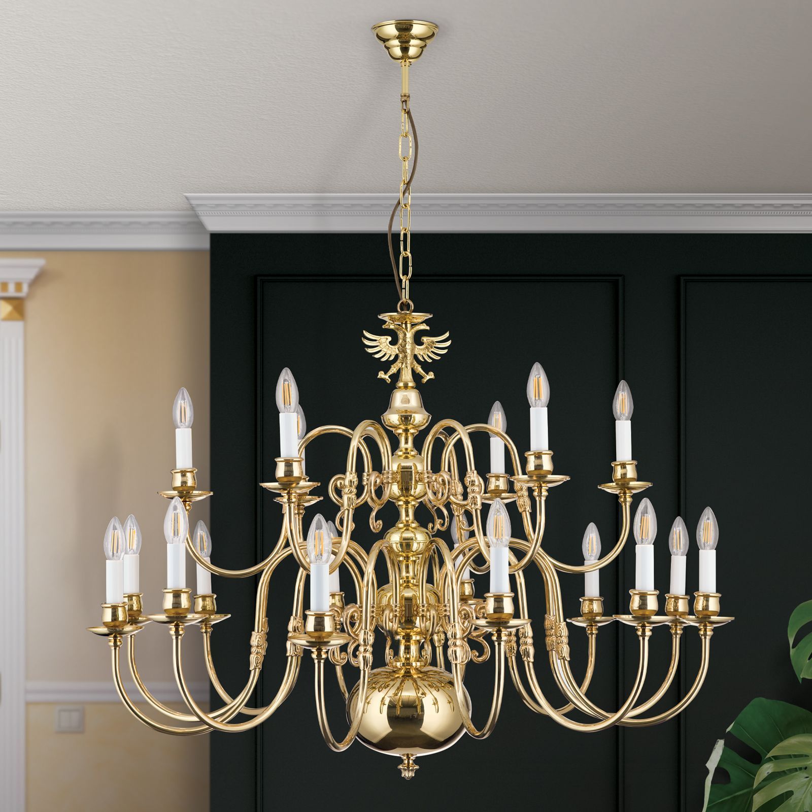 Латунная люстра Orion Flämisch ARCH-00135646 - Вид №3