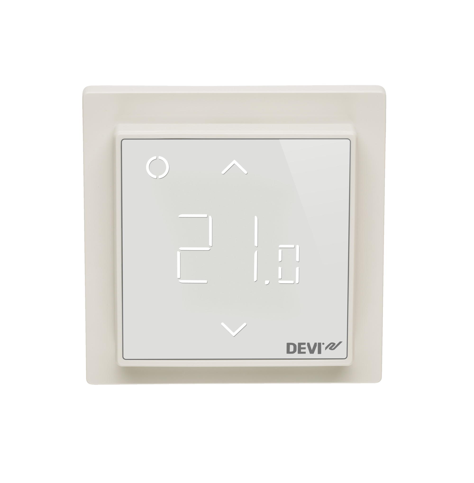 Danfoss DEVIreg™ Smart — программируемый терморегулятор для теплого пола с Wi-Fi DEVIreg Smart терморегулятор черный 140F1143  - Вид №2