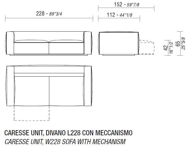ESTEL GROUP Съемный тканевый диван с электроприводом sun-id-1493734 - Вид №7