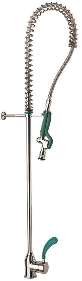 70552 PRESTO Однорычажный смеситель с регулируемым распылителем , професс.кух. высокий 70552.0