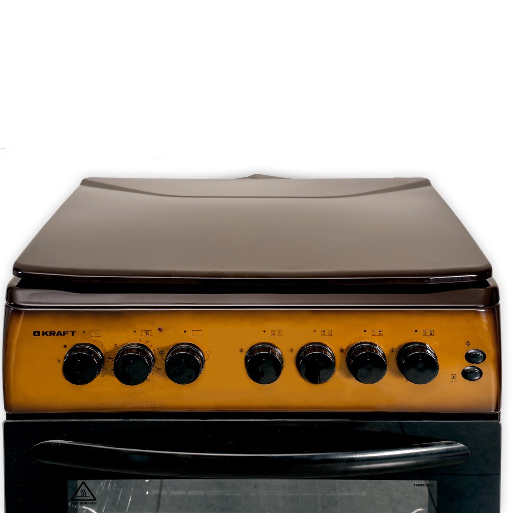 5326575 Комбинированная плита Kraft KF-FSK6405AEBRI коричневый STDN-0036033 - Вид №5
