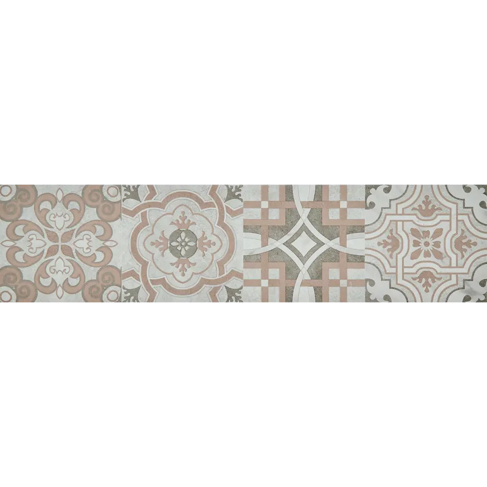 Керамогранит Belani Патч 59.7x14.8 см 1.325 м² матовый цвет серый STLM-2197297