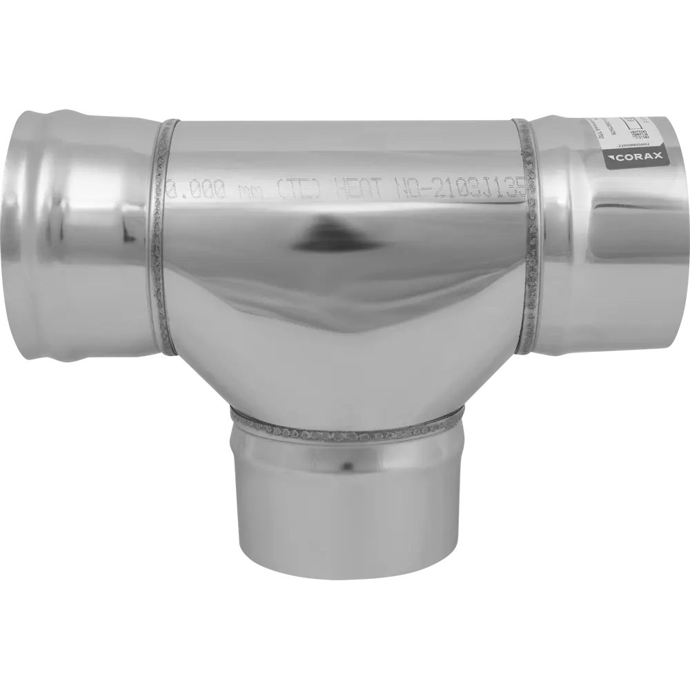 Тройник-К Corax 90 град x ф200 мм КОРАКС STLM-2194384 - Вид №1