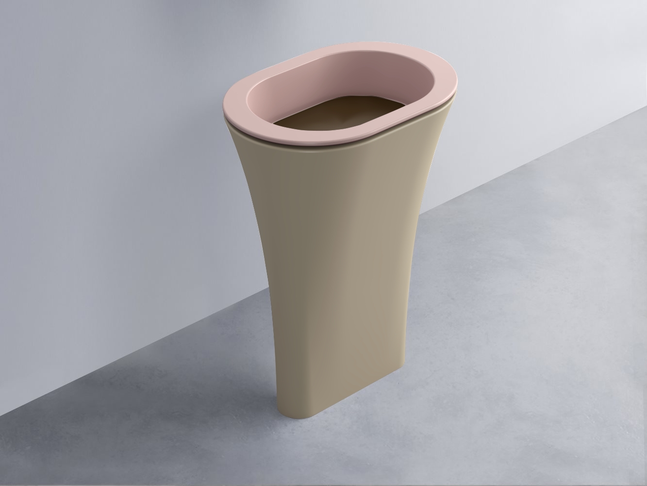 AMLA65-CP+AMPILO-CA+AMCOLO-AV Раковина Amedeo Ovale отдельностоящая cielo Enjoy + Amedeo Ceramica Cielo