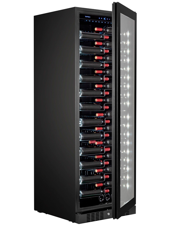 9173343 Винный шкаф Temptech CPRO1800SRB-24 черный STDN-0149093 - Вид №1