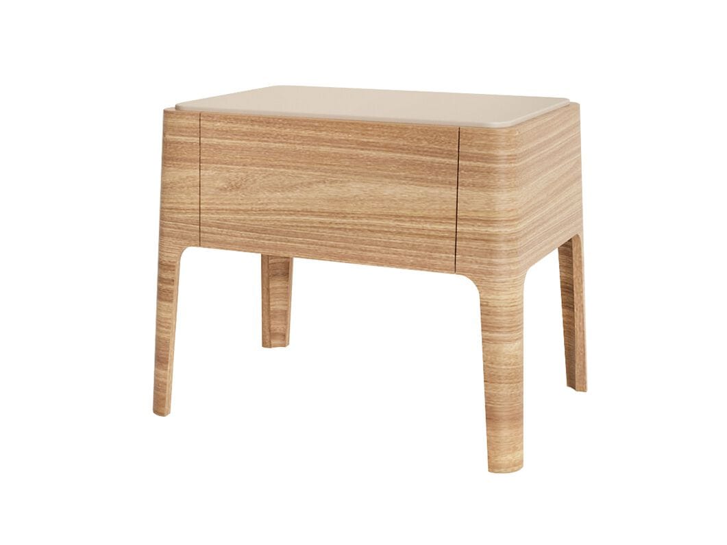 Деревянная прямоугольная тумбочка с ящиками ANA ROQUE INTERIORS ARCH-00004115