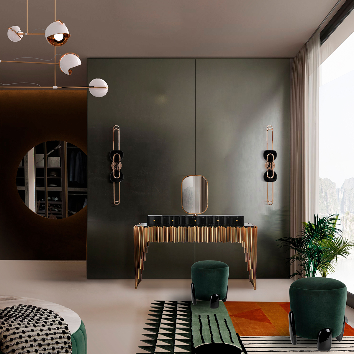 Подвесные лампы Laine Suspension Covethouse DELIGHTFULL  - Вид №1