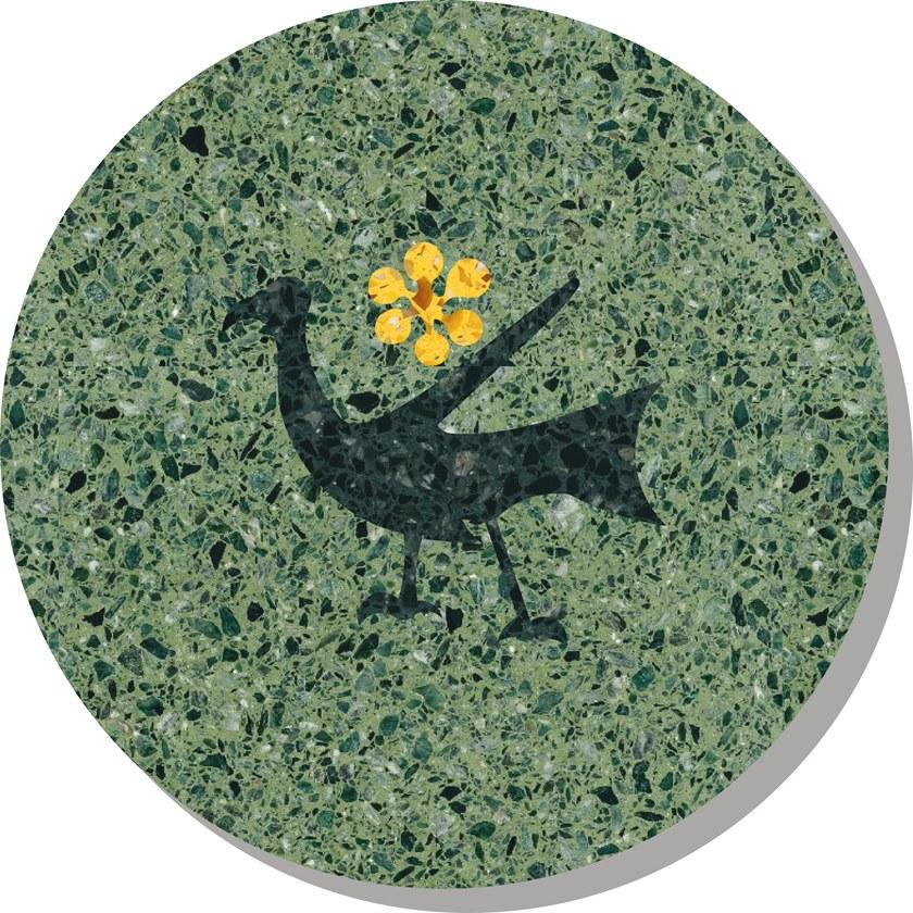 KAROISTANBUL Круглая столешница из венецианского терраццо Complementi d'arredo sun-id-1464750 - Вид №3