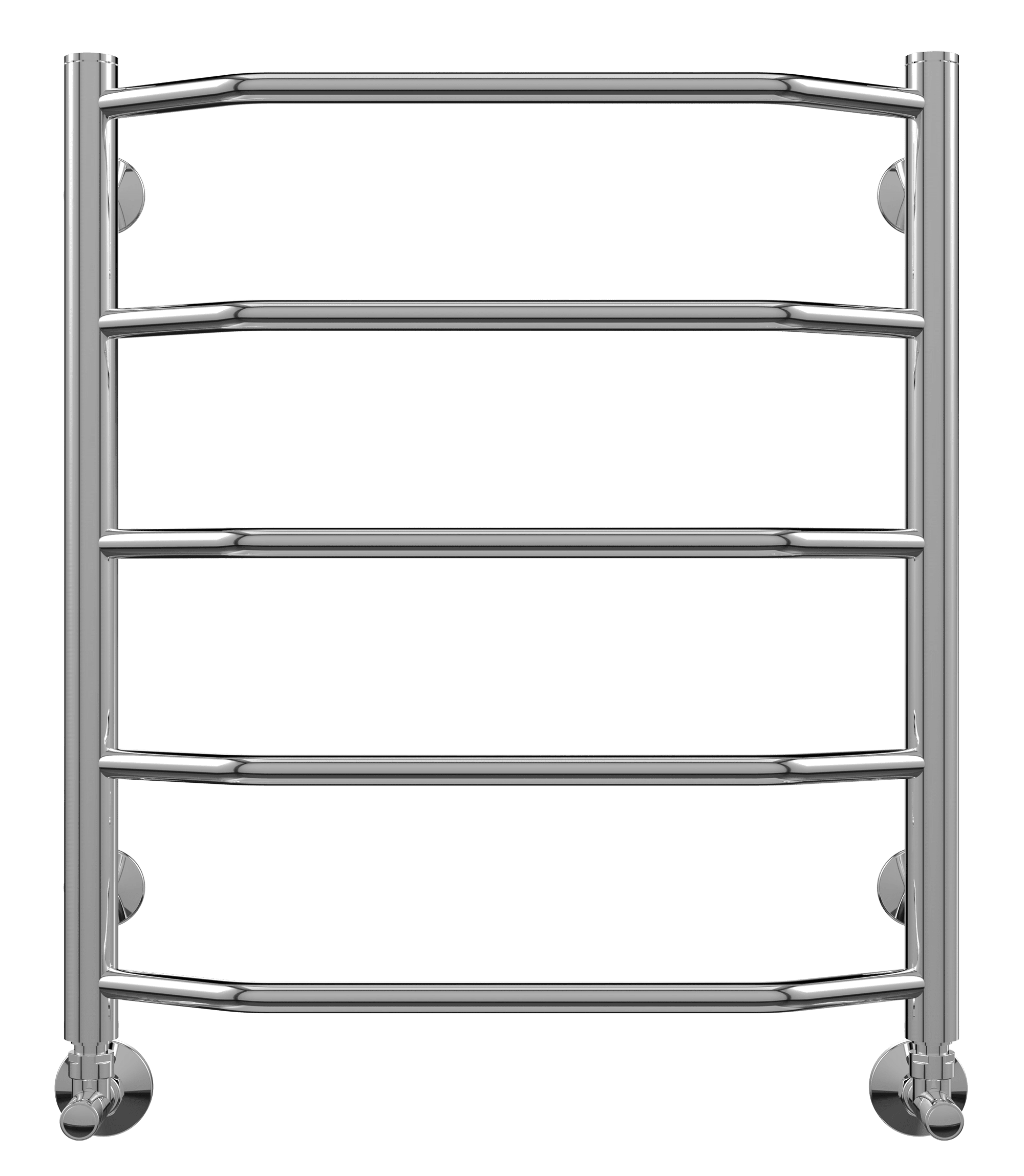 4670030725127 ЭКОНОМ Виктория П5 500х596 Полотенцесушитель TERMINUS RAL 9005 матовый - Вид №1