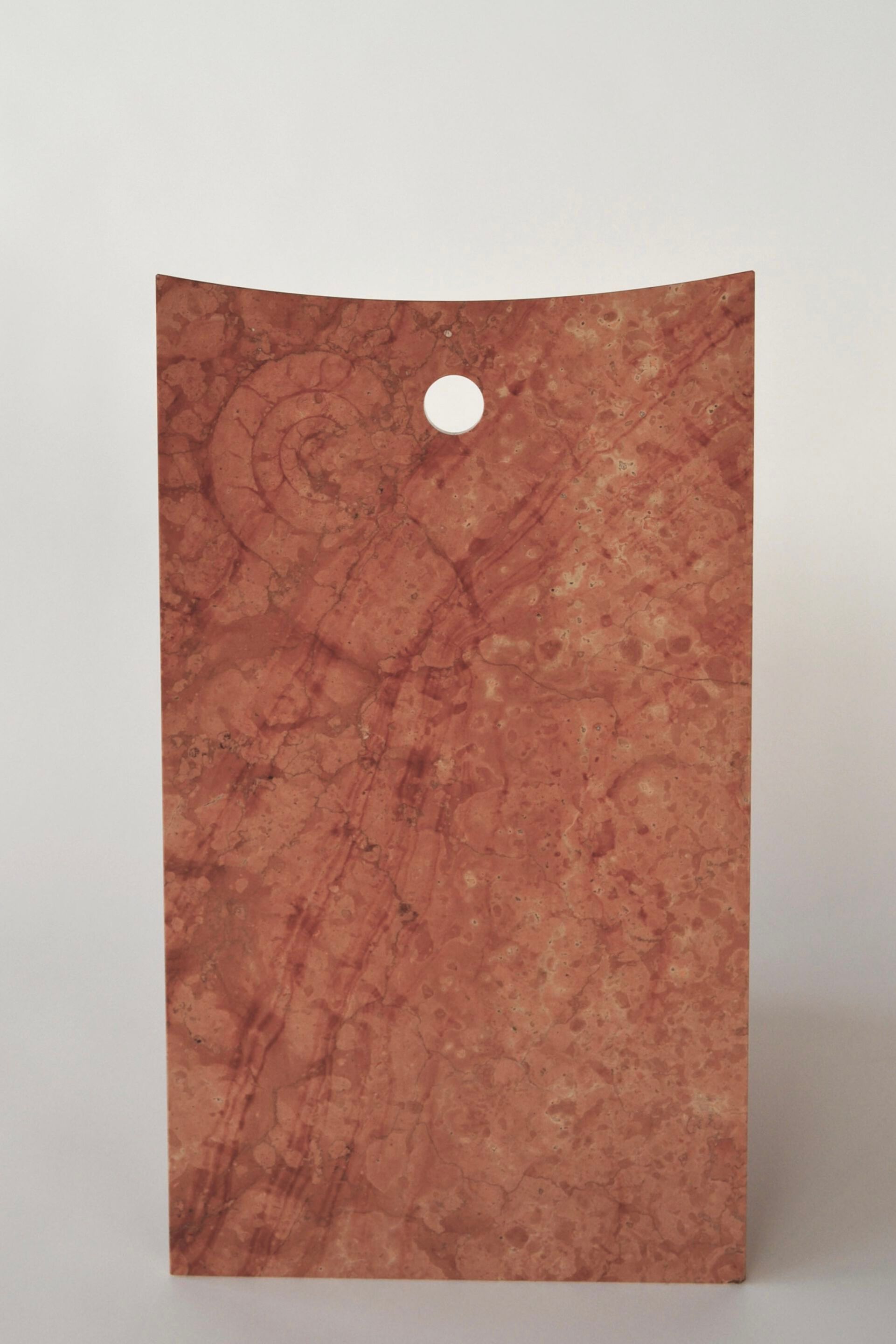 Стул с низкой спинкой из красного мрамора Verona Pistore Marmi Pistore Marmi X McGannon Saad ARCH-00139278 - Вид №2