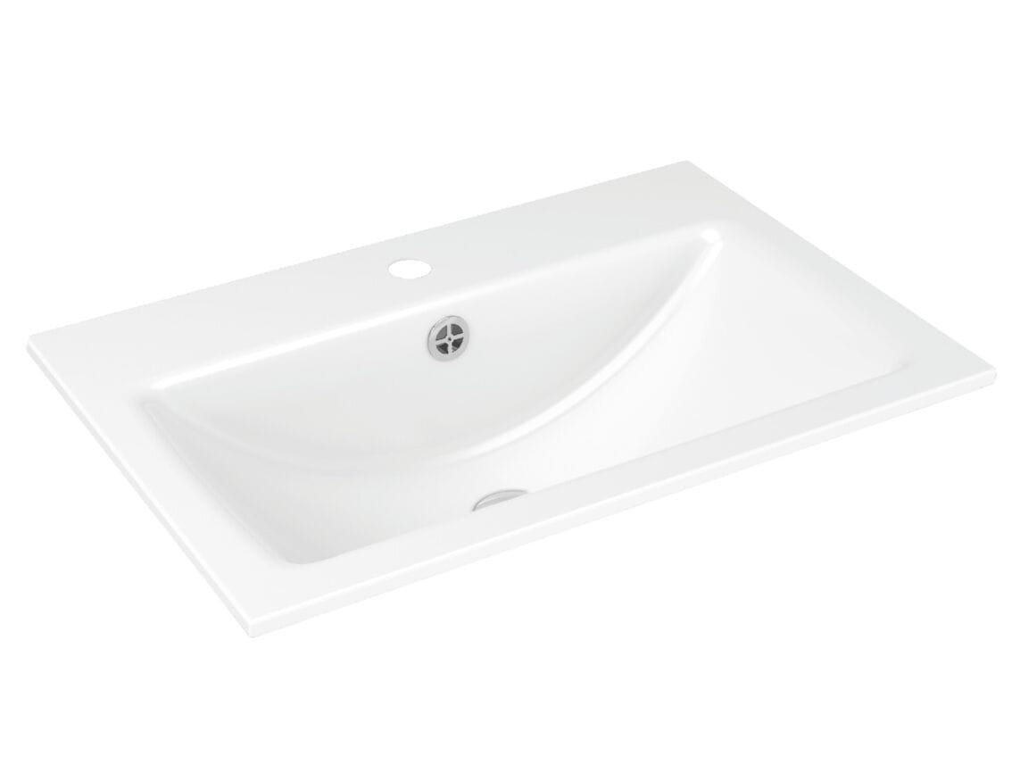 Прямоугольная встраиваемая раковина из эмалированной стали KALDEWEI Object R ARCH-00020909