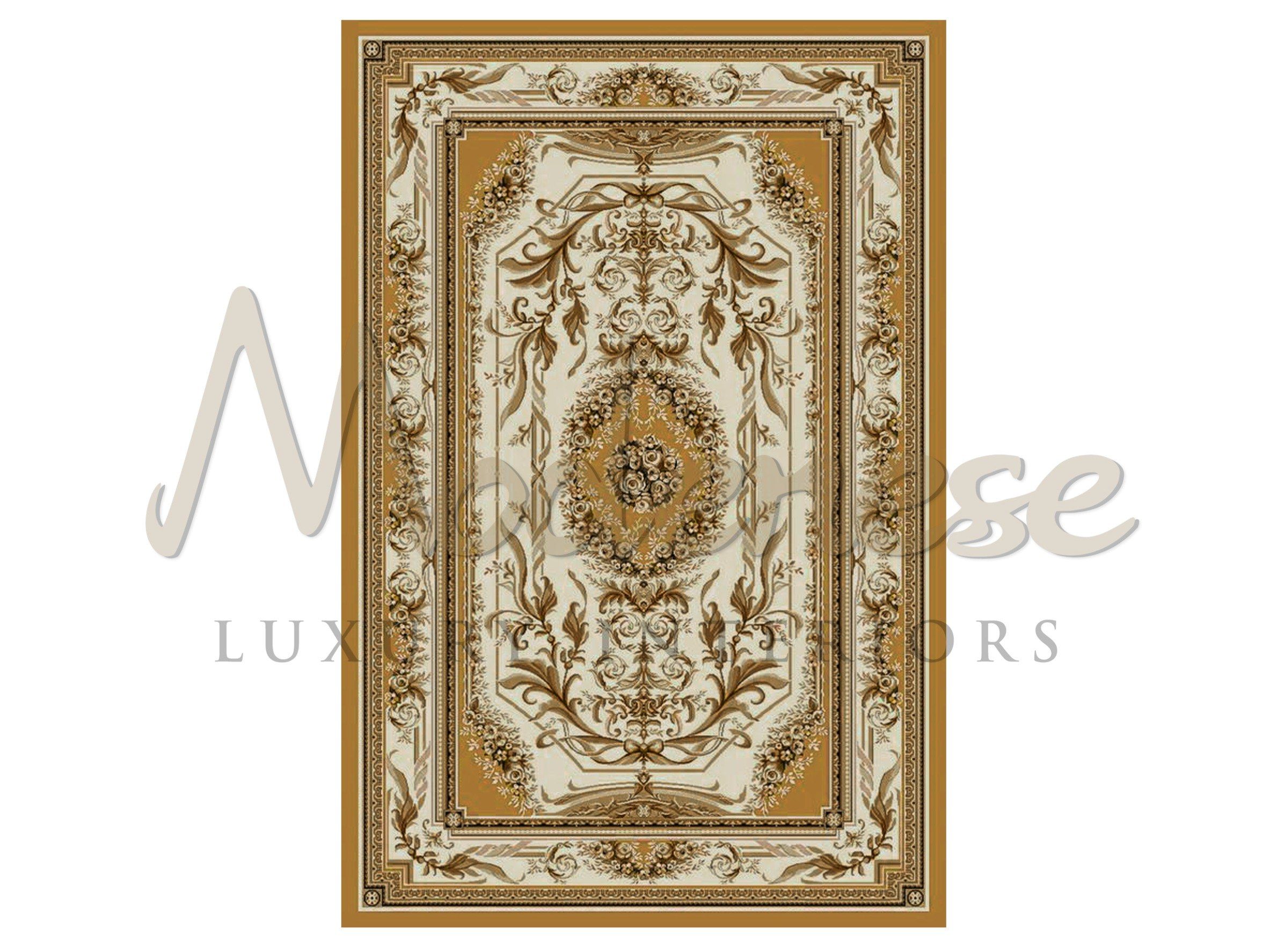 Шелковый прямоугольный ковер Modenese Luxury Interiors ковры и ковры ARCH-00017864