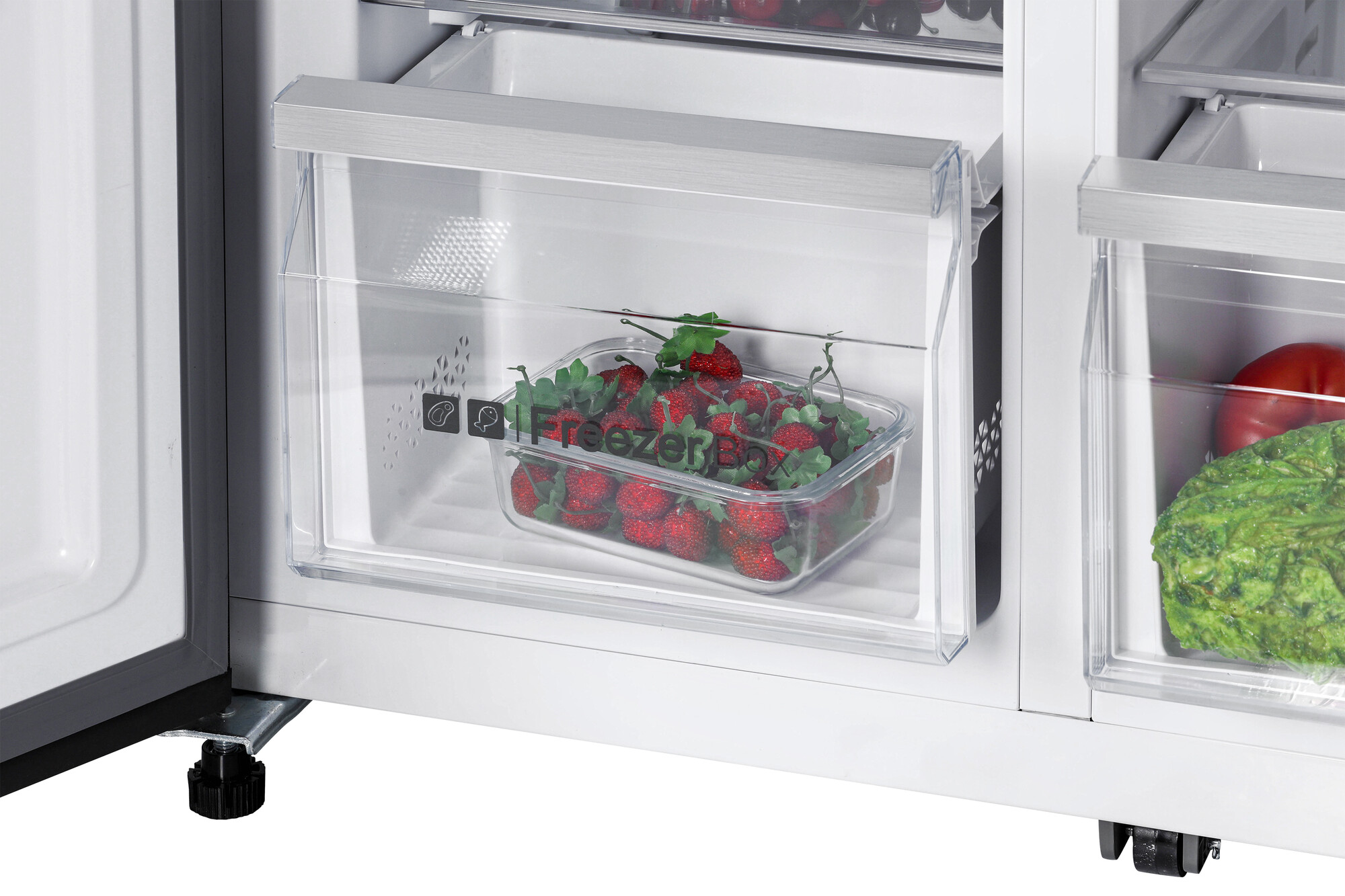 9069204 Холодильник Side by Side   Nordfrost RFS 525DX NFXd серый STDN-0012353 - Вид №8