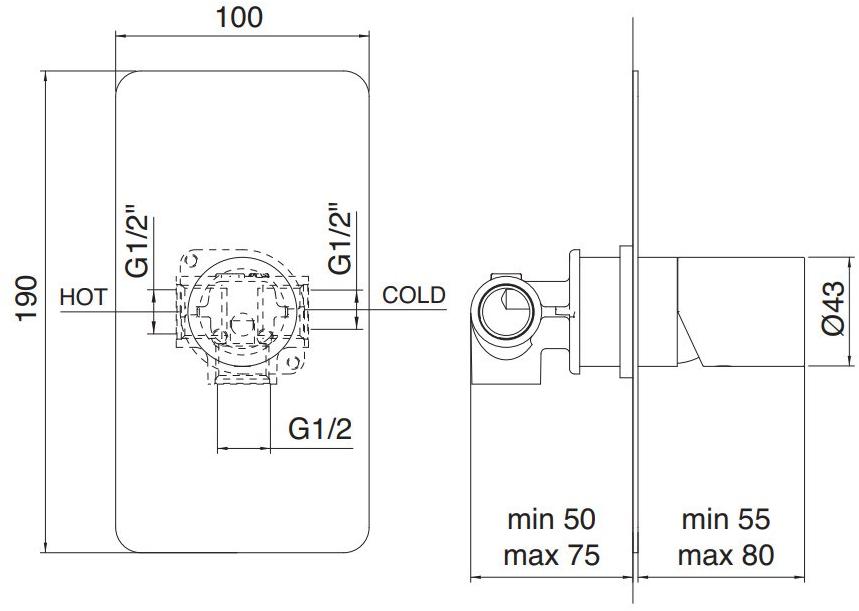 Rubinetterie Treemme Nanotech  5408  - Вид №3