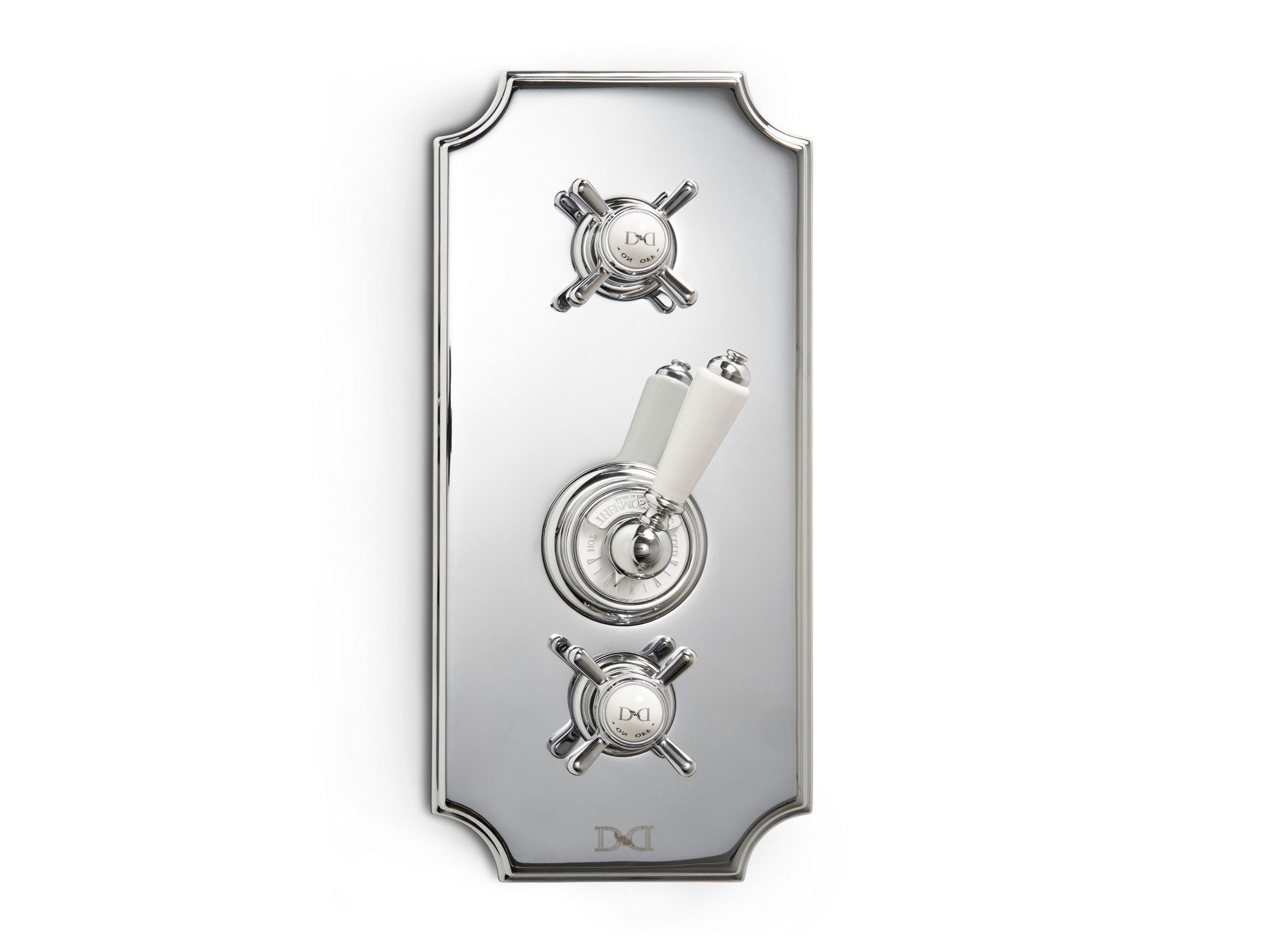 Встраиваемый термостатический смеситель для душа с пластиной Devon&Devon Денди ARCH-00029396 - Вид №1