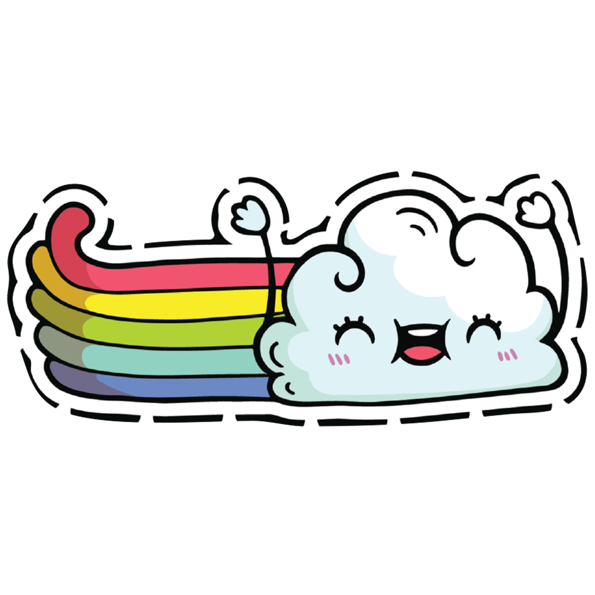 82550366 Наклейка «Всё в кучу» 17х23 см Santreyd  - Вид №1