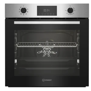 Электрический духовой шкаф Indesit IFE 3841 J IX 59.4x59.5 см конвекция цвет нержавеющая сталь