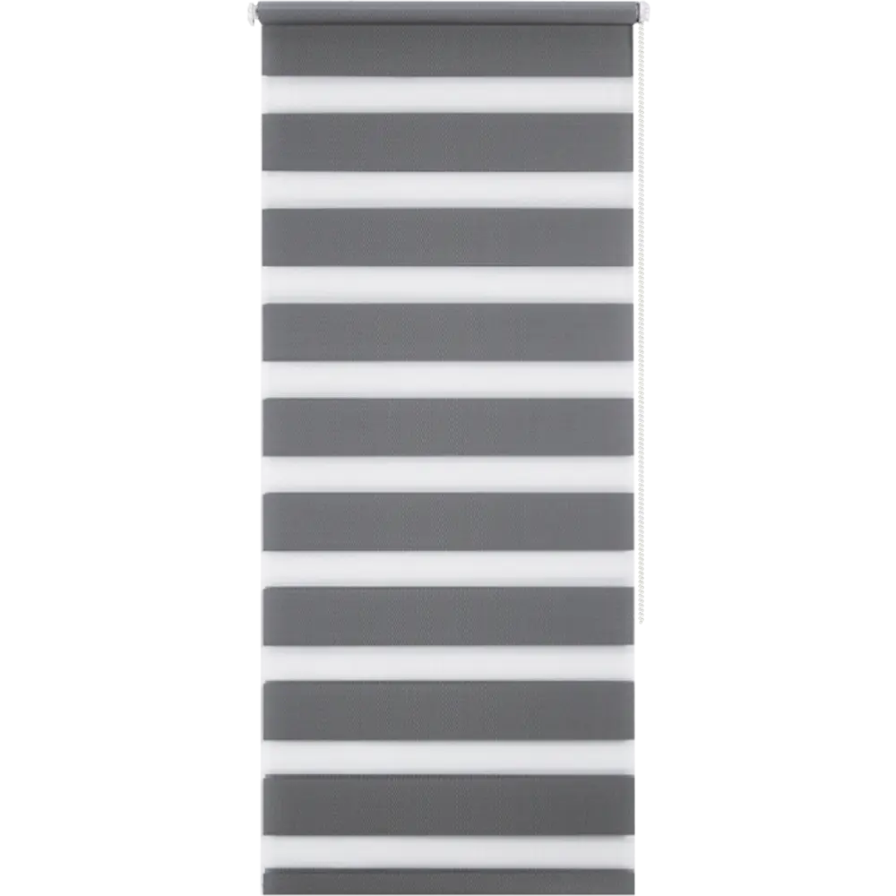 Штора рулонная день-ночь Silver 70x160 см серая Santreyd Д/Н SILVER STLM-2088638