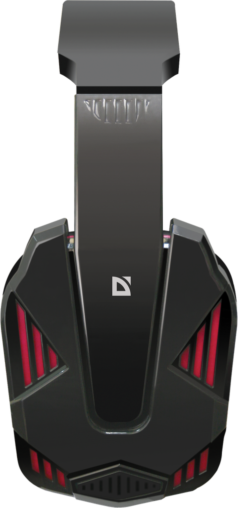 64121 игровая гарнитура warhead g-260 красный + черный, кабель 1,8 м Defender Santreyd  - Вид №2