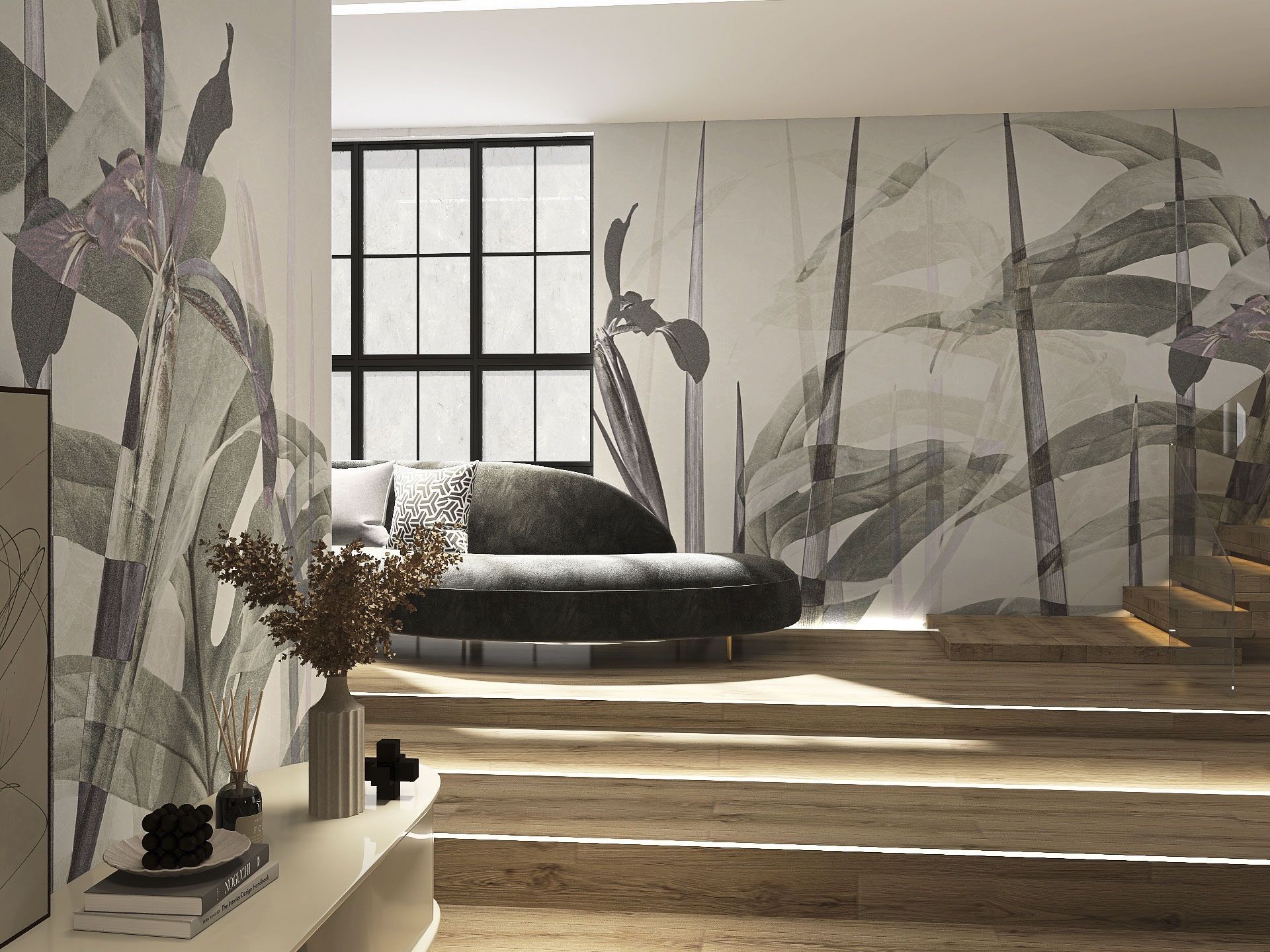 Обои с цветочным узором Rimura 2023 ARCH-00070349