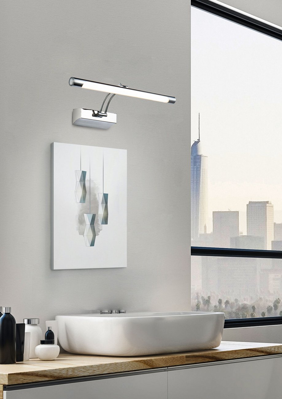 Подсветка для зеркала хром 52 см Fino L12CH MAYTONI MIRROR 00-3957542 Хром - Вид №3