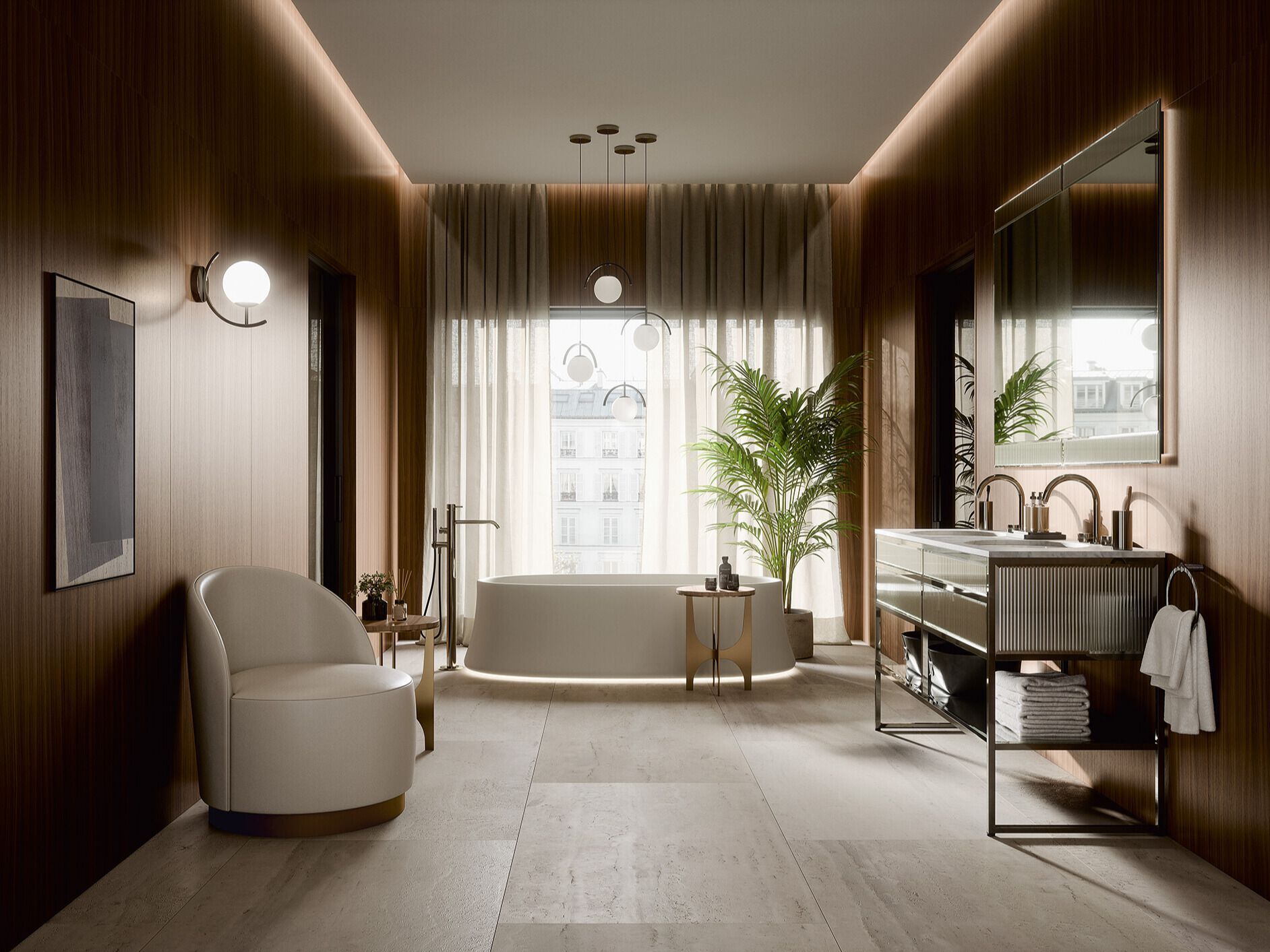 Полная мебель для ванной комнаты OASIS Академия ARCH-00143068 - Вид №1