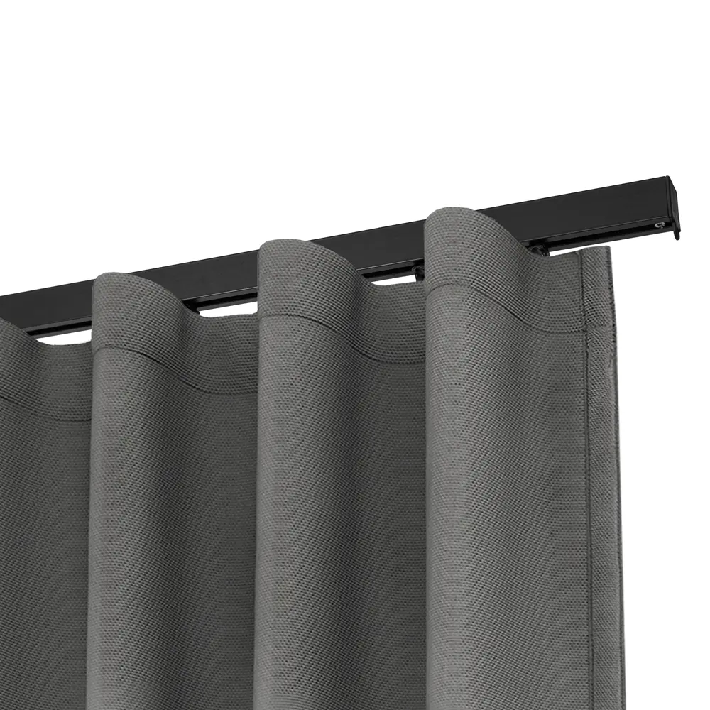 Шинный карниз в наборе однорядный KREAFORTA Pro 400 см алюминий STLM-2206972 - Вид №4