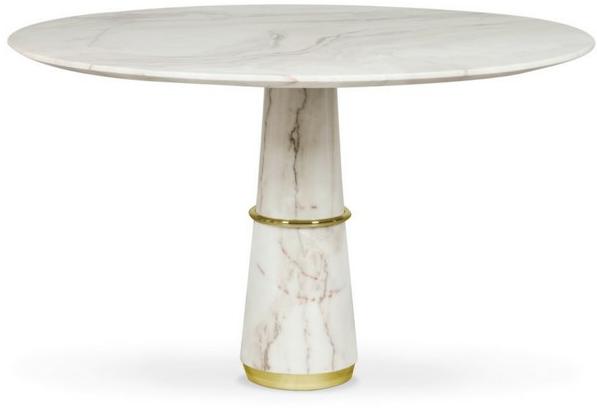 BRABBU Круглый обеденный стол из мрамора Agra sun-id-1386230 - Вид №1