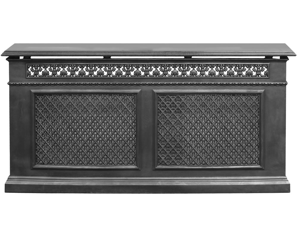 RX153 Чугунная 2-панельная крышка радиатора Сarronheating  - Вид №1