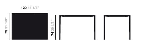 Прямоугольный стол Arper Nuur ARCH-00071131 - Вид №8