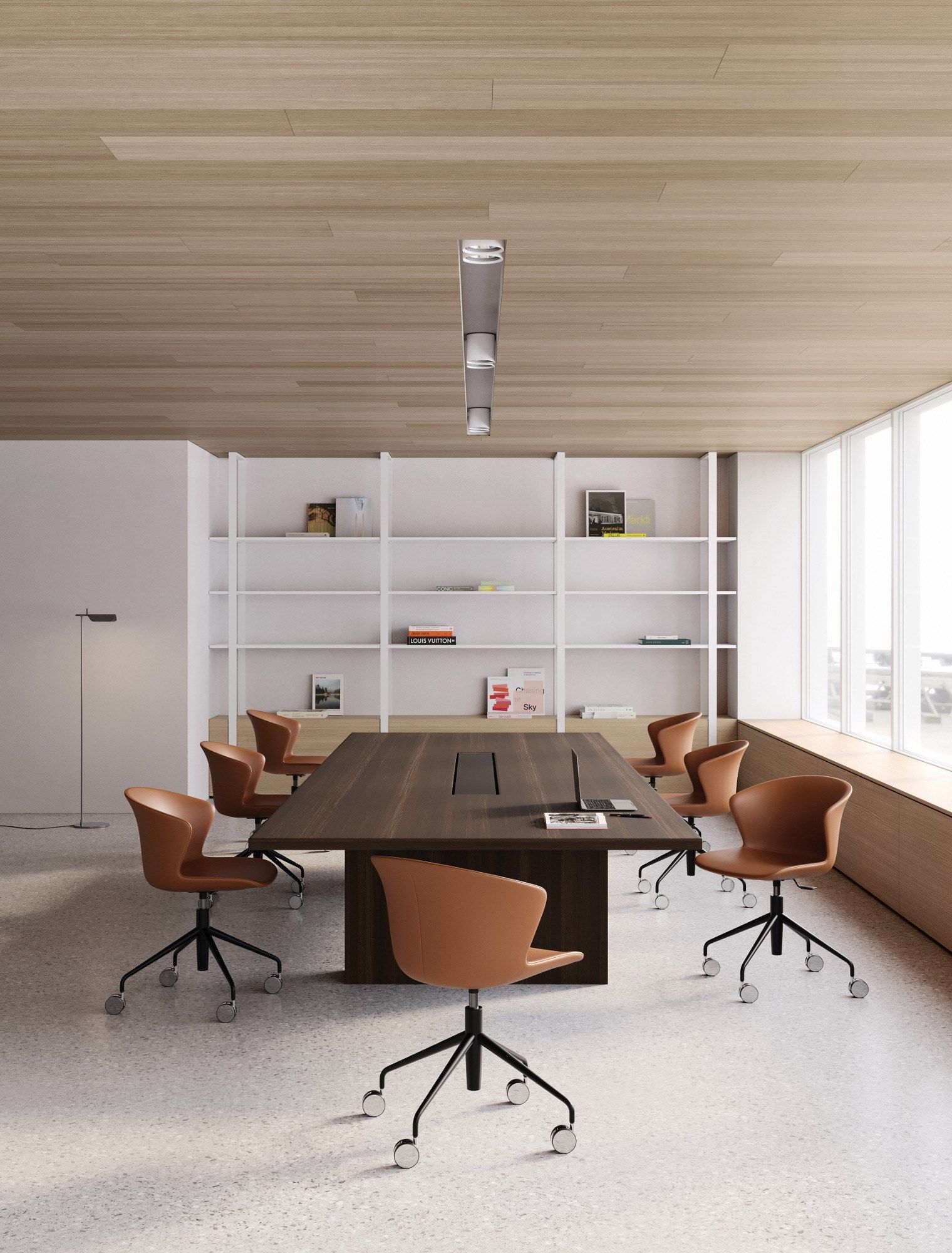 Офисное кресло из ткани с 4 спицами Kastel Kicca Plus ARCH-00108863 - Вид №2