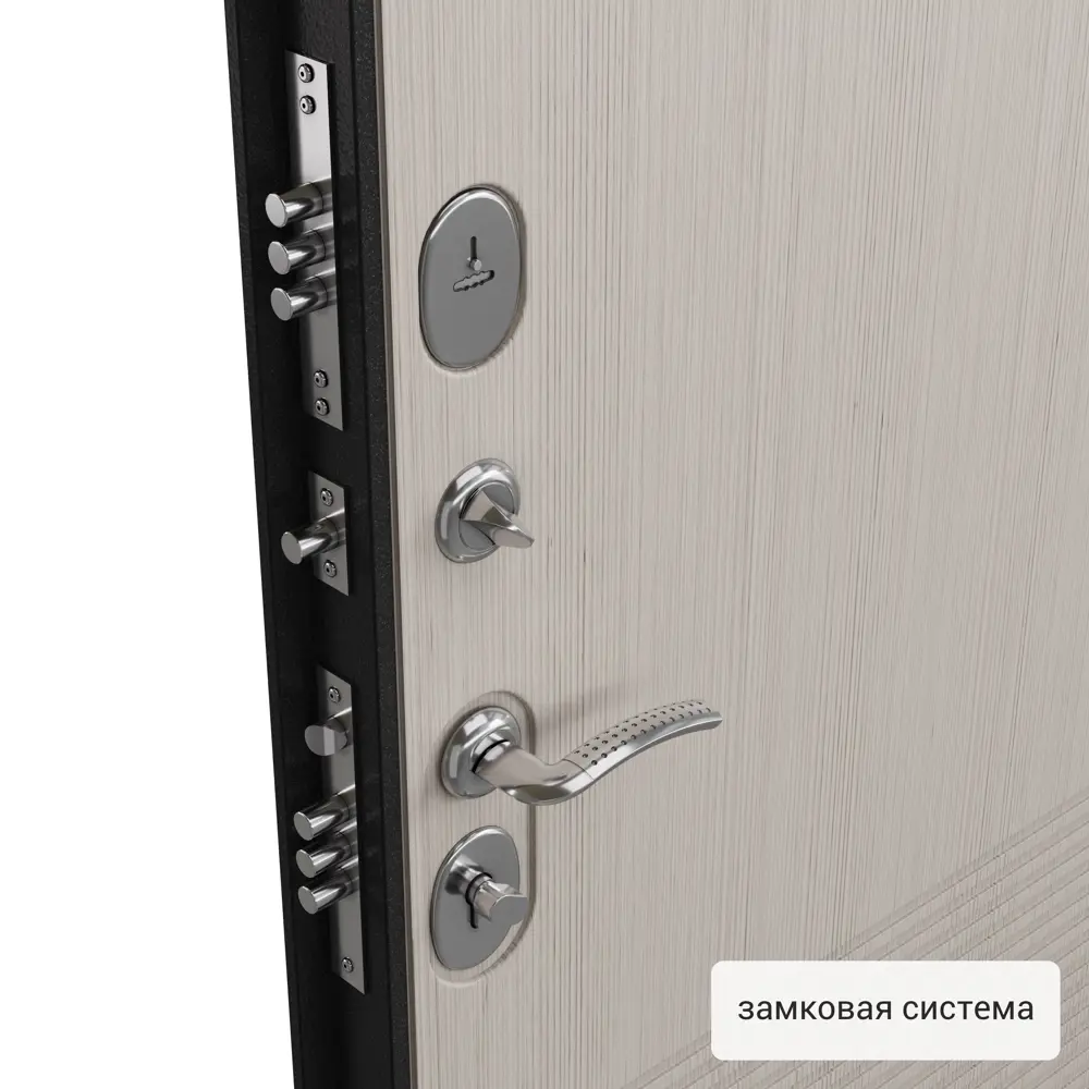 Дверь входная металлическая Ариста 960 мм правая цвет белый TOREX STLM-2073542 - Вид №2