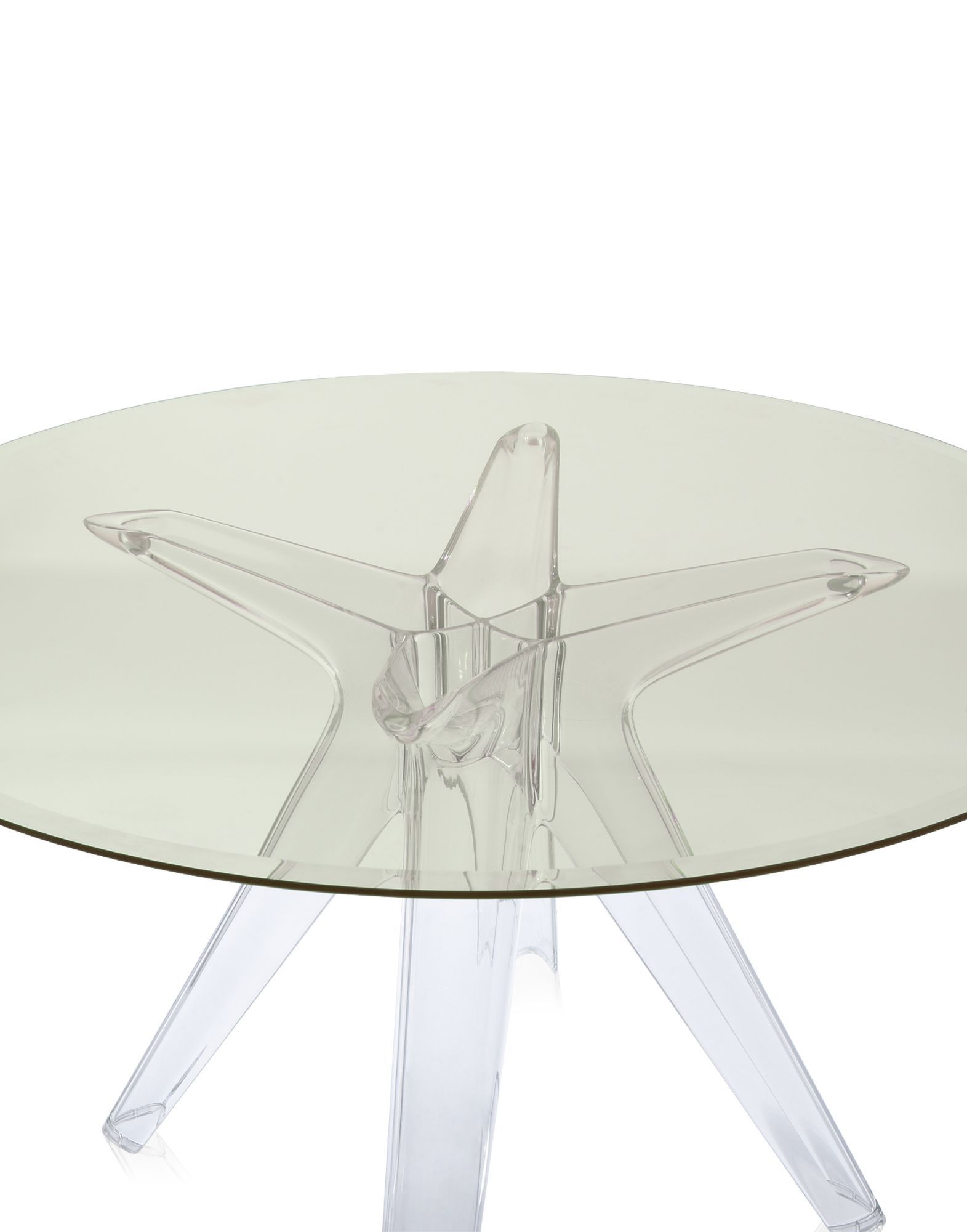 Круглый стол из хрусталя и инженерного пластика Kartell SIR GIO ARCH-00106990 - Вид №21