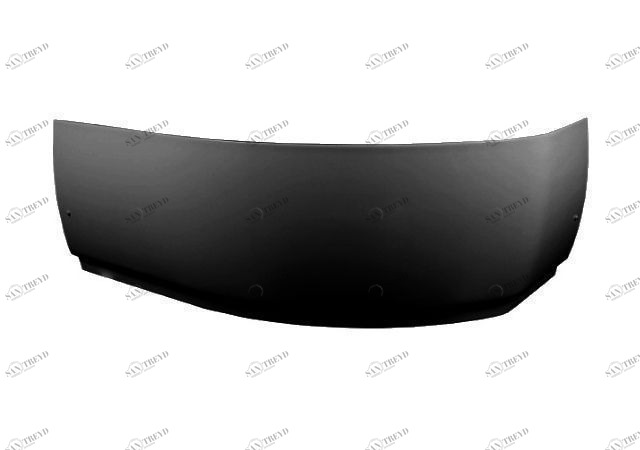 Фронтальная панель для ванны Aquanet Capri 160 L черная 00176556