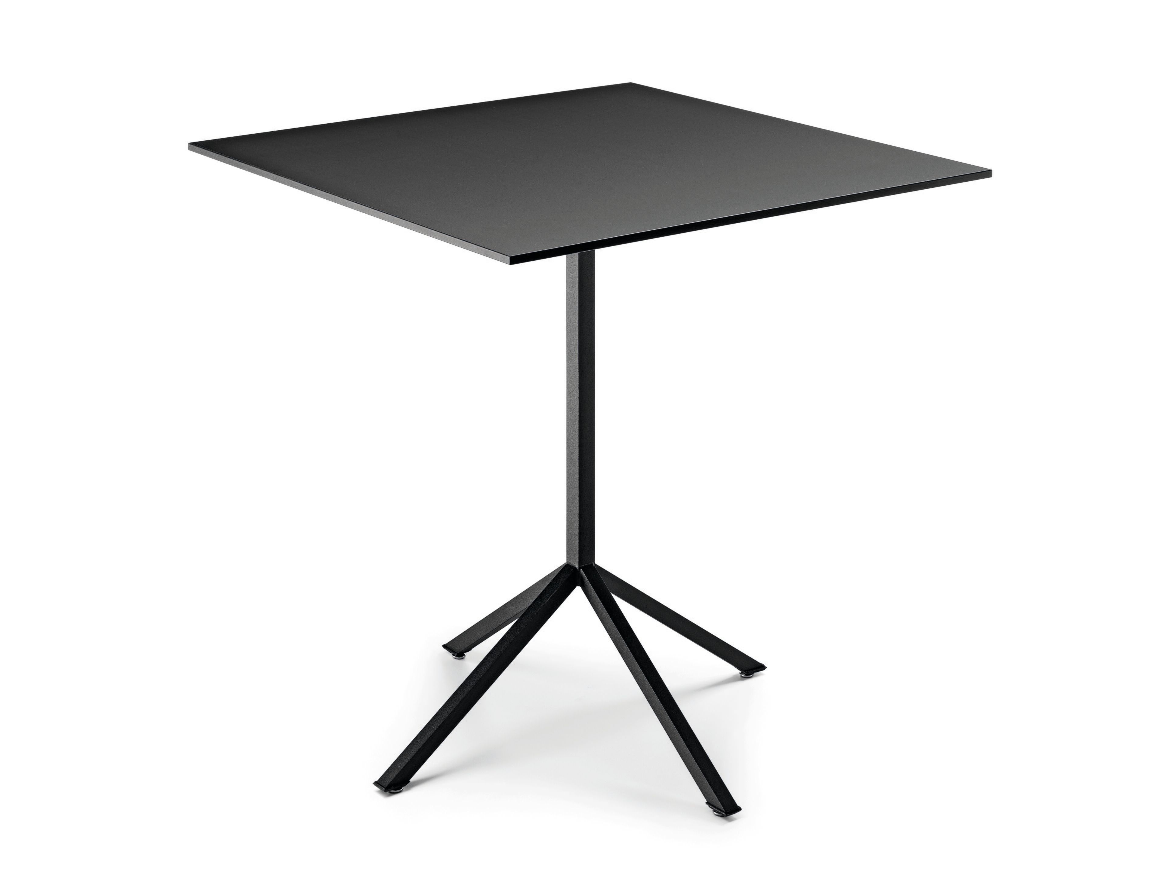 Квадратный стальной стол со спицами Infiniti LINE TABLE ARCH-00113766 - Вид №1