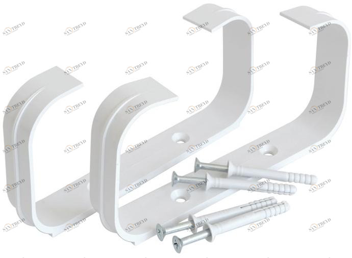 First Corporation Прямоугольные скобы с винтами и дюбелями La ventilazione Stv2229b