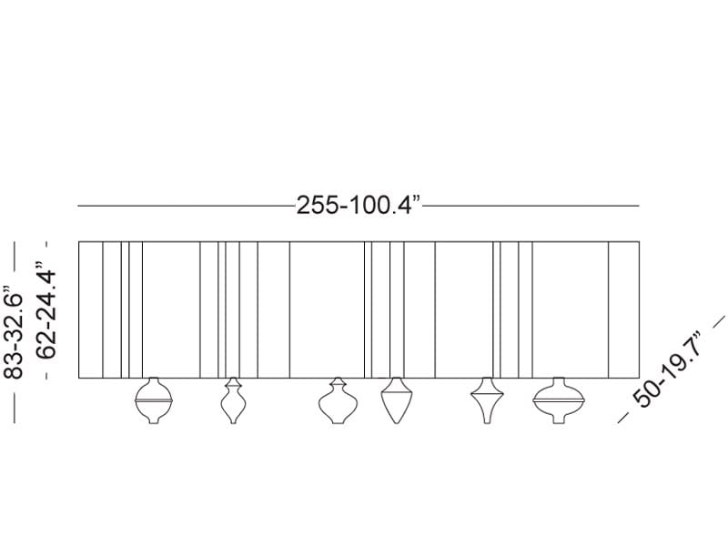 Деревянный шкаф с распашными дверцами Il Pezzo Mancante IL PEZZO 1 ARCH-00135069 - Вид №6