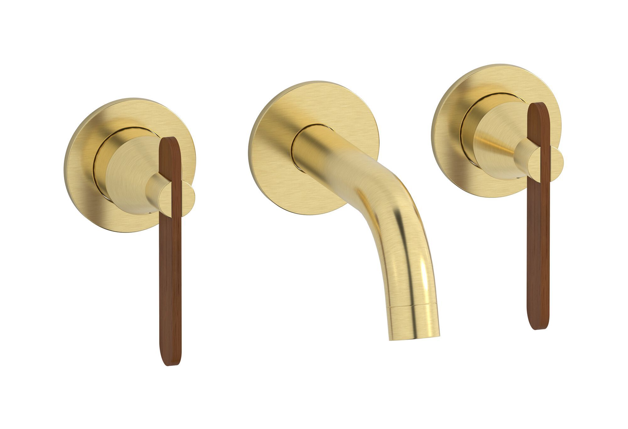 Настенный смеситель для раковины с автоматическим сливом IB Soho ARCH-00146214 - Вид №1