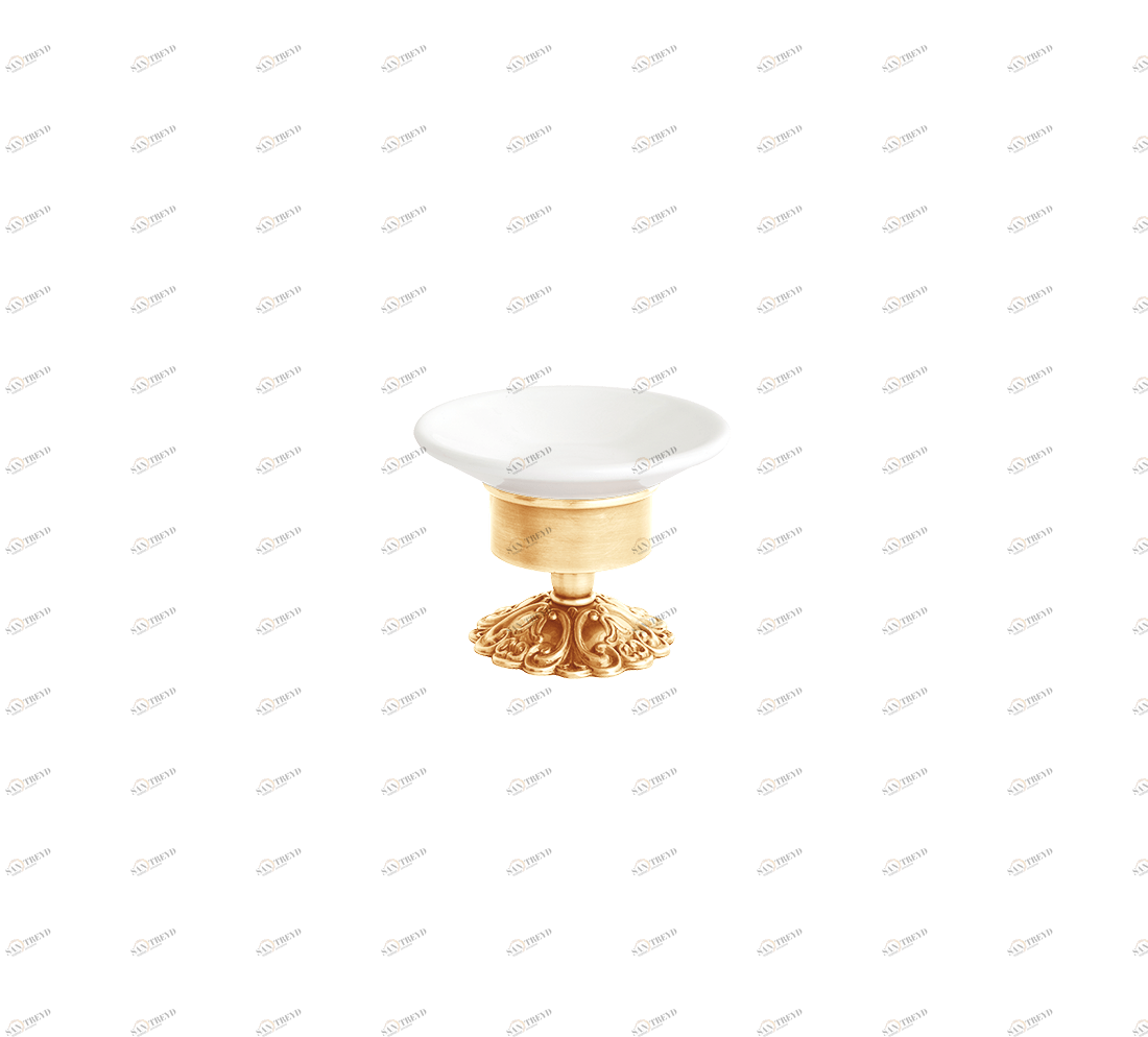 Gentry Home Настенный керамический подстаканник Ivy Темное золото GH101332 